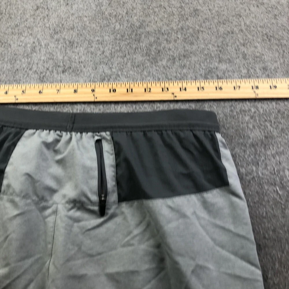 Nike Shorts Mens Large Gray Dri-FIT 9 Inch Athletic Running Gym Pockets